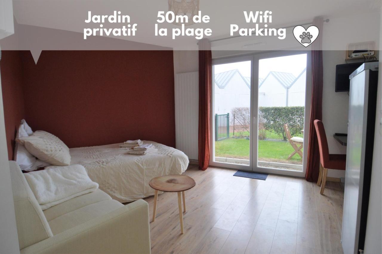 Jardin - A 50M De La Plage - Wifi - Parking Courseulles-sur-Mer Exterior photo